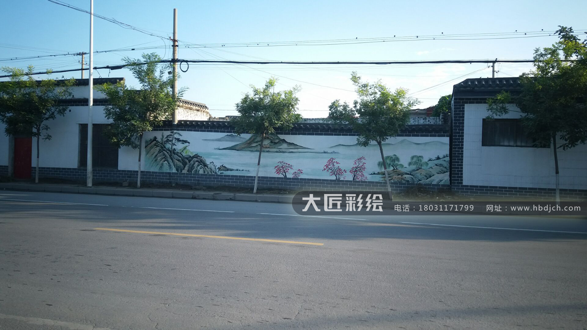 文化墙彩绘 隆尧李氏文化墙彩绘(图4) 文化墙彩绘 隆尧李氏文化墙彩绘(图4)